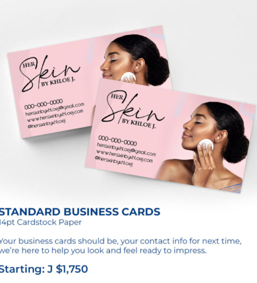 BUSINESS CARD STANDARD