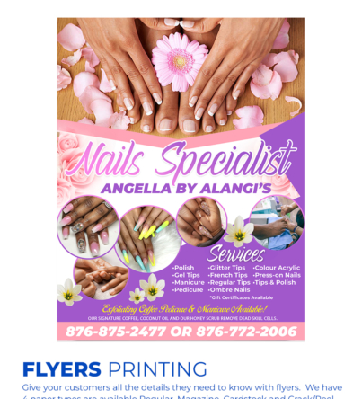 flyer cover logo by artbox